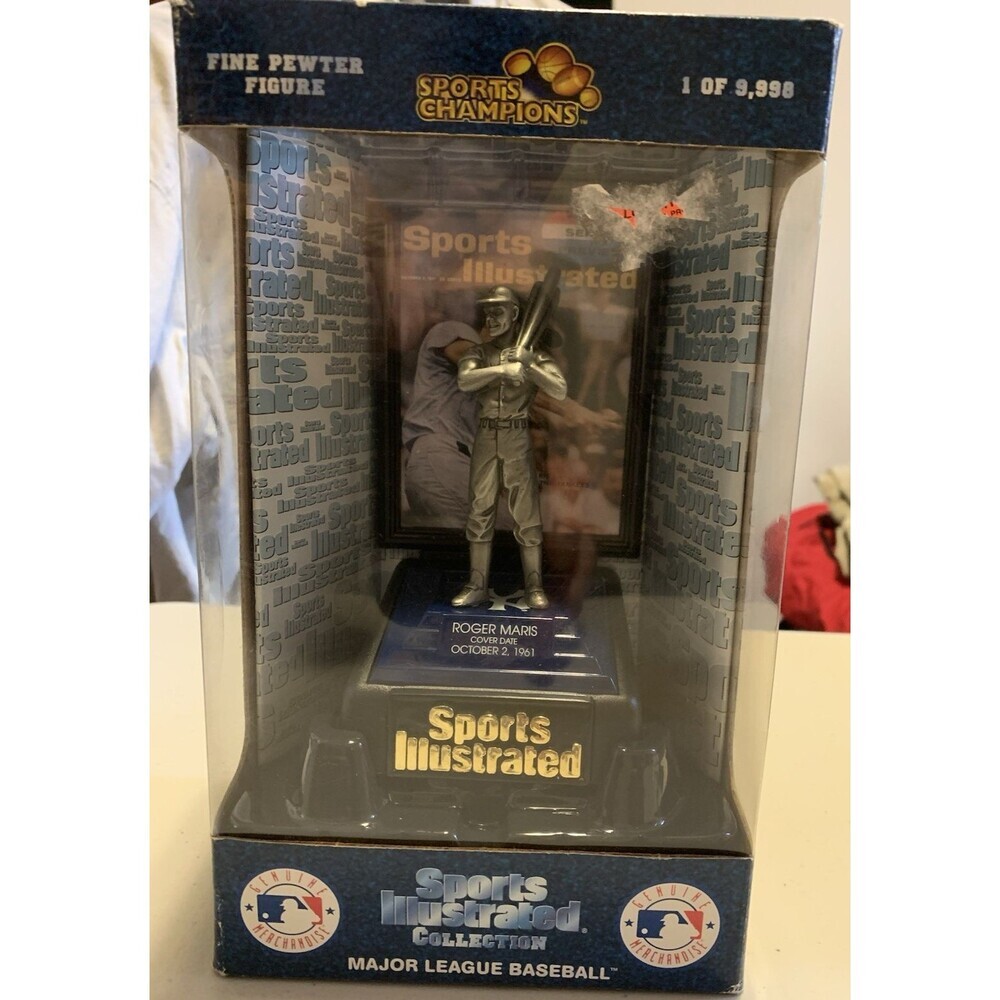 Roger Maris 1998 Sports Illustrated Collection Fine Pewter LE #229/9998 NIB